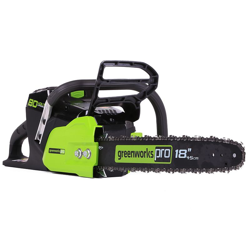Пила аккумуляторная цепная Greenworks 45 см 80V GD80CS50, бесщёточная, без АКБ и ЗУ