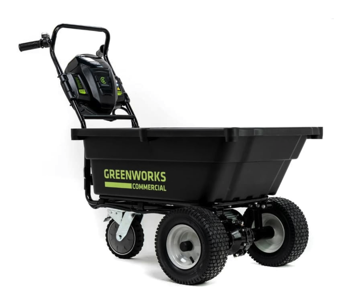 Садовая тележка самоходная Greenworks 106 л 82V 82GC 7400607, бесщёточная, без АКБ и ЗУ