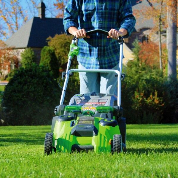 Газонокосилка аккумуляторная Greenworks 49 см 40V G40LM49DB TwinForce 2500207, без АКБ и ЗУ