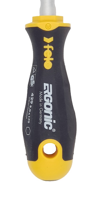 Отвёртка серия 429 Ergonic M-TEC с гибким стержнем под гайку 8х170 FELO 429 080 40