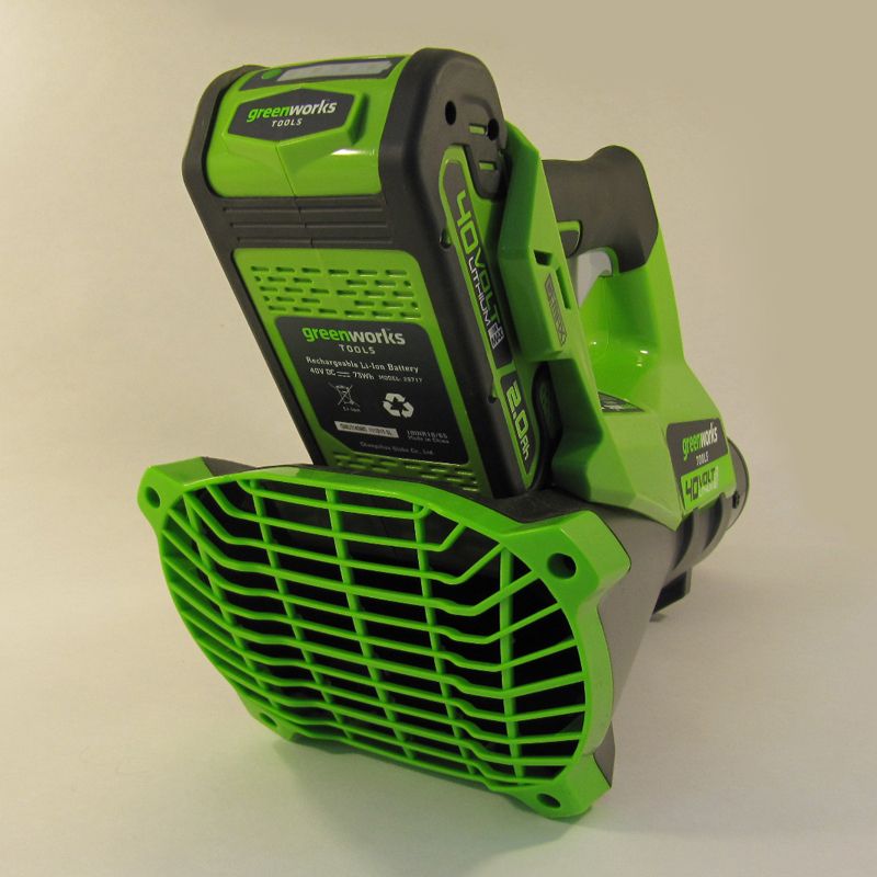 Воздуходув аккумуляторный 177 км/ч Greenworks 40V G40AB 2400807, без АКБ и ЗУ