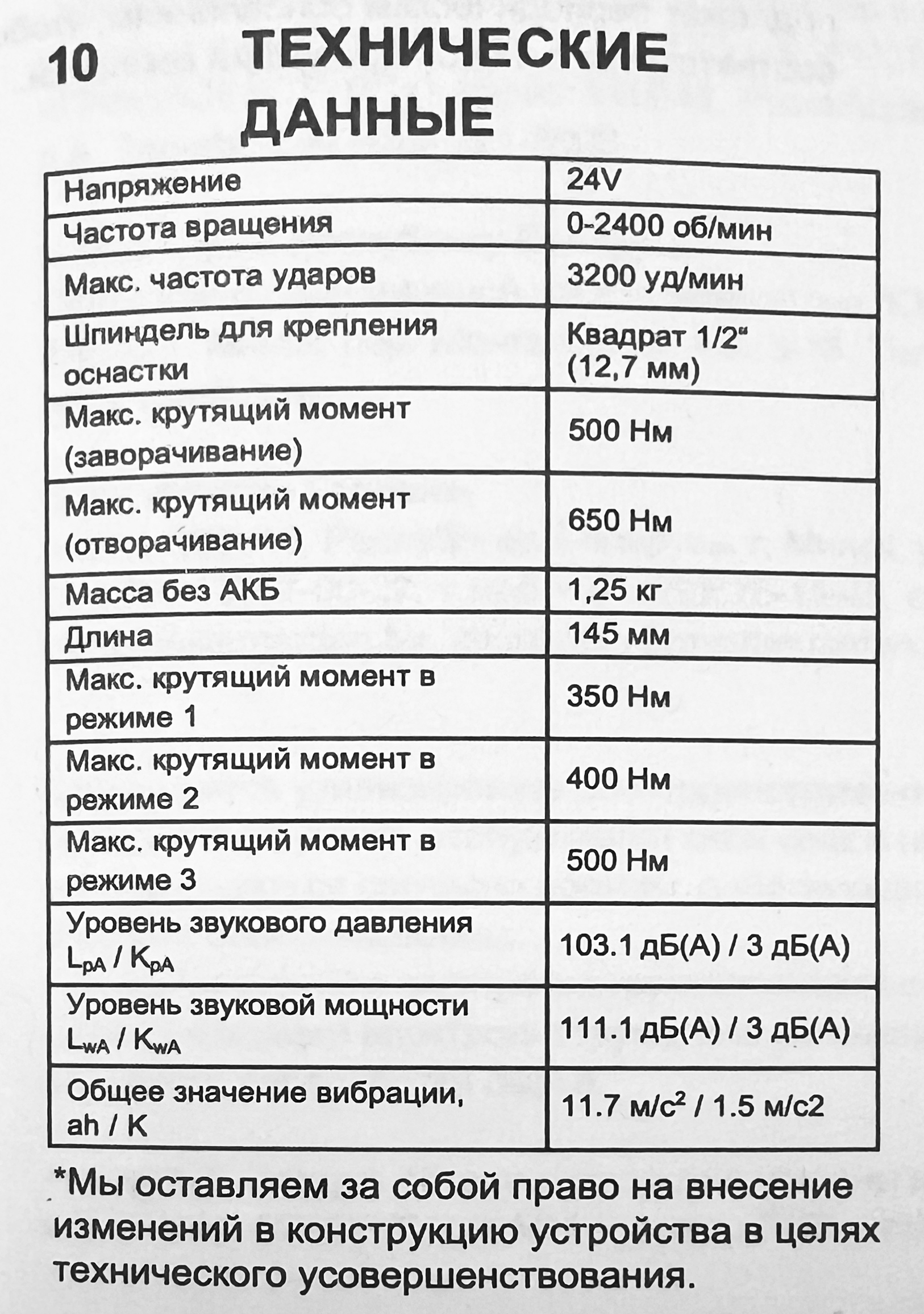 Гайковёрт ударный аккумуляторный Greenworks 24V 500Нм IW5500 3805007, бесщёточный, без АКБ и ЗУ