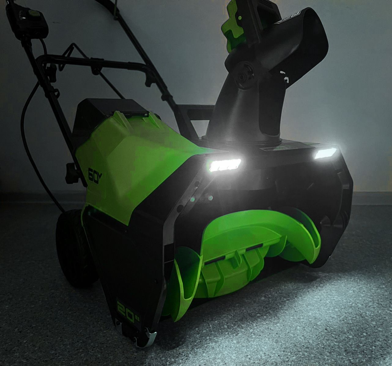 Снегоуборщик аккумуляторный Greenworks 51 см 60V GD60PST 2602907, бесщёточный, без АКБ и ЗУ