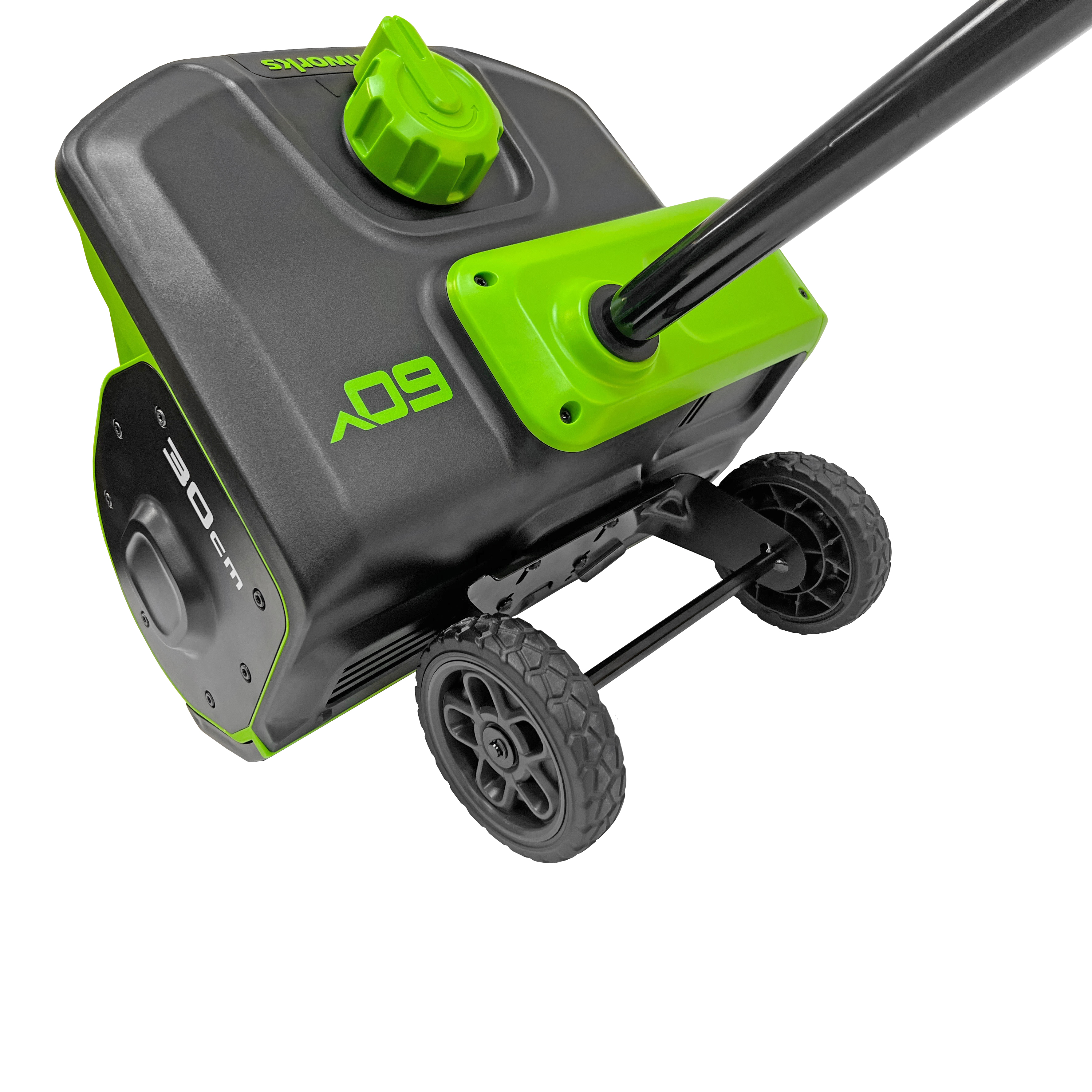 Съёмные колёса 2964207 для снегоуборочных лопат Greenworks 40V и 60V с шириной захвата 30 см