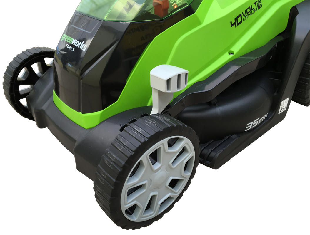 Газонокосилка аккумуляторная Greenworks 35 см 40V G40LM35 2501907, без АКБ и ЗУ