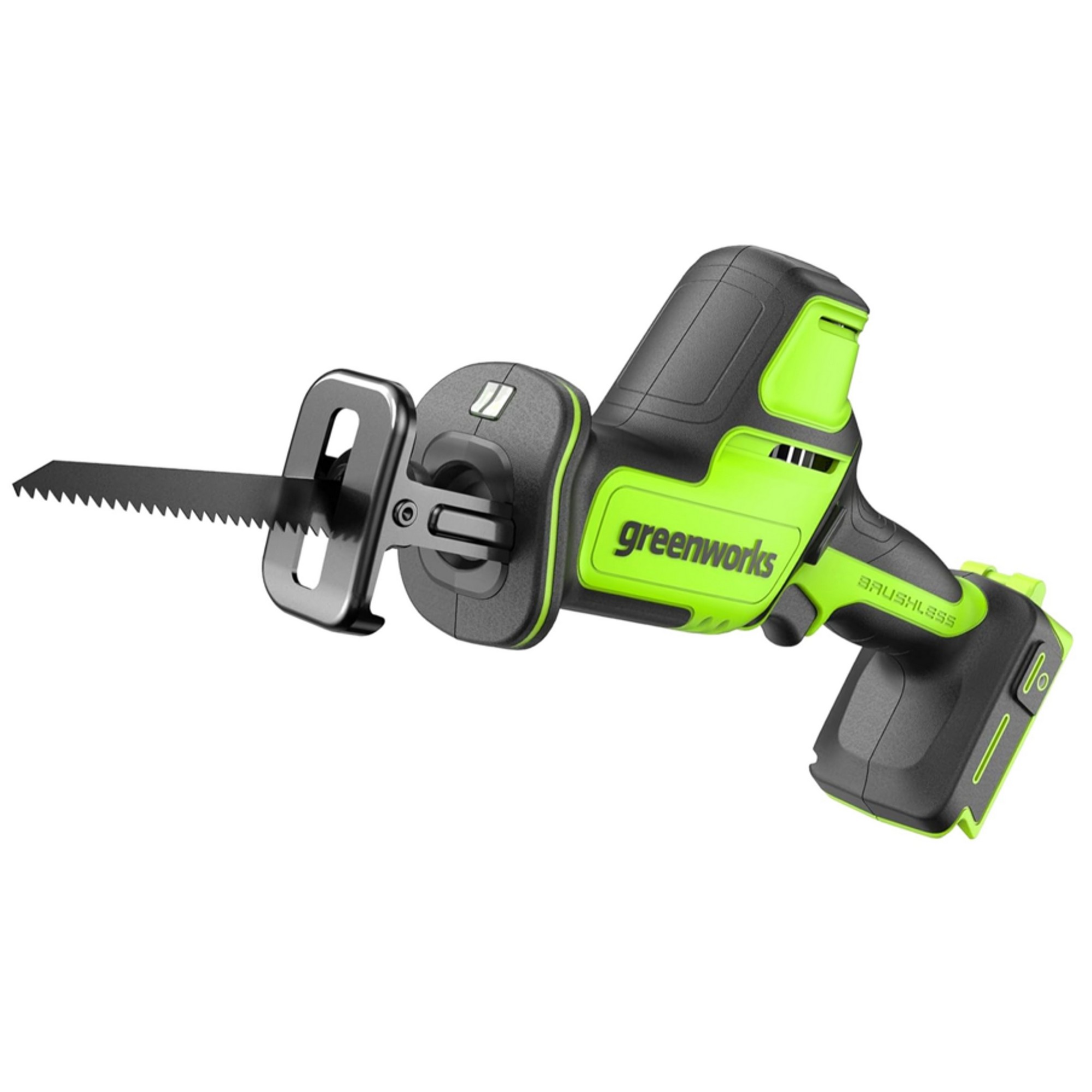 Пила сабельная компактная аккумуляторная Greenworks 24V GPT-CRS-25 1200507, бесщеточная, без АКБ и ЗУ