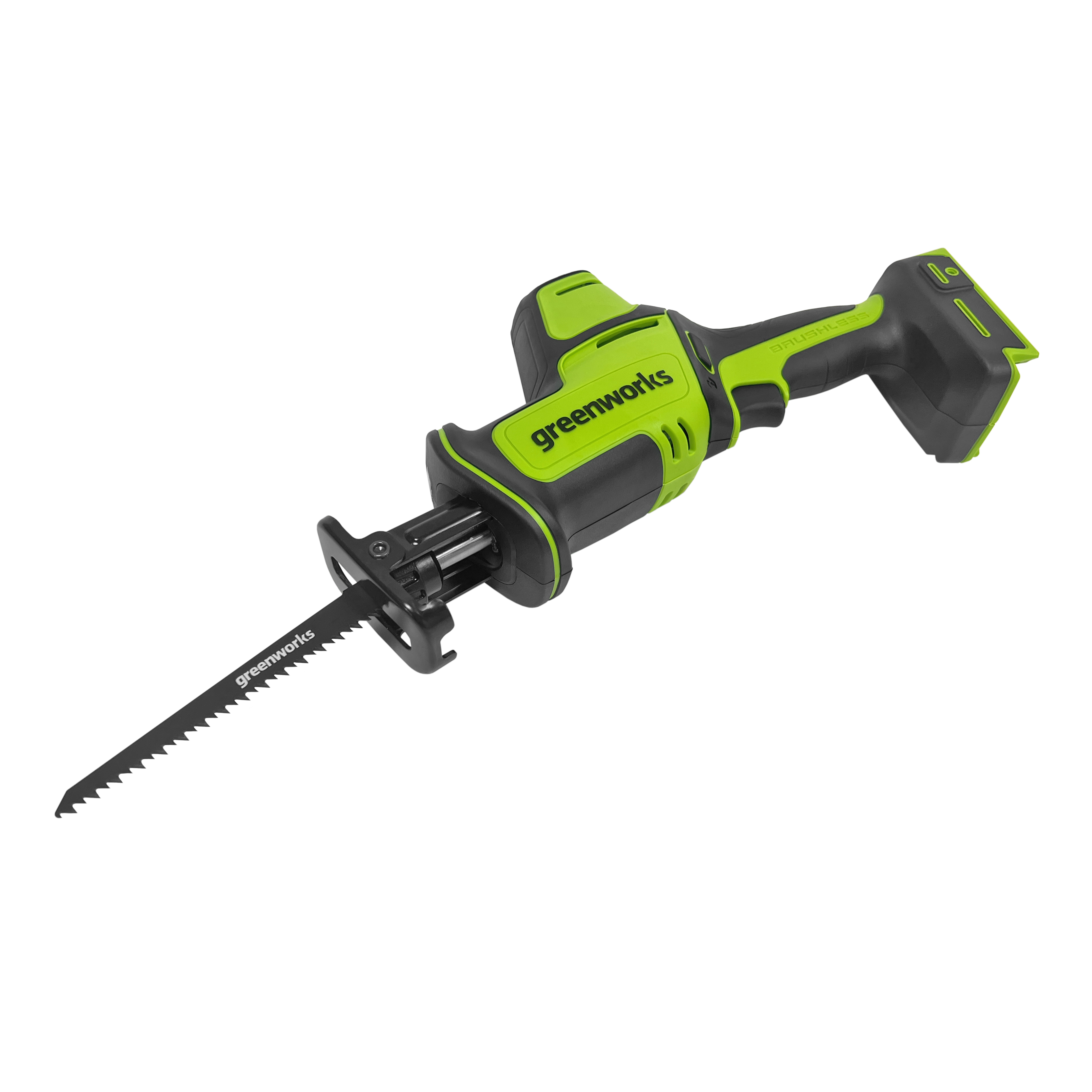 Пила сабельная компактная аккумуляторная Greenworks 24V GPT-CRS-25 1200507, бесщеточная, без АКБ и ЗУ