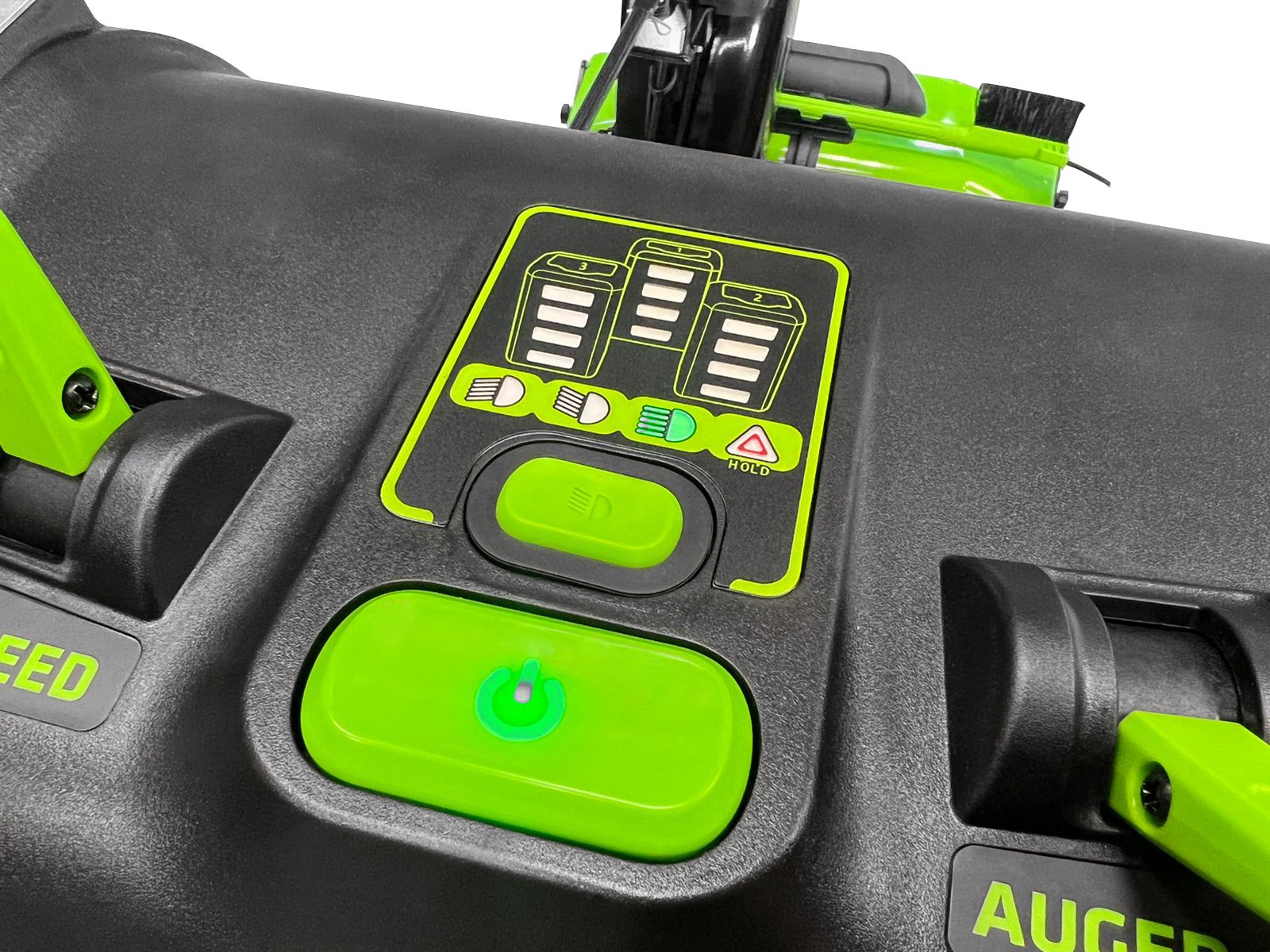 Снегоуборщик аккумуляторный самоходный 61 см Greenworks 82V Commercial GD82ST56 2602807, бесщёточный, с тремя АКБ на 8 А*ч и двойным ЗУ