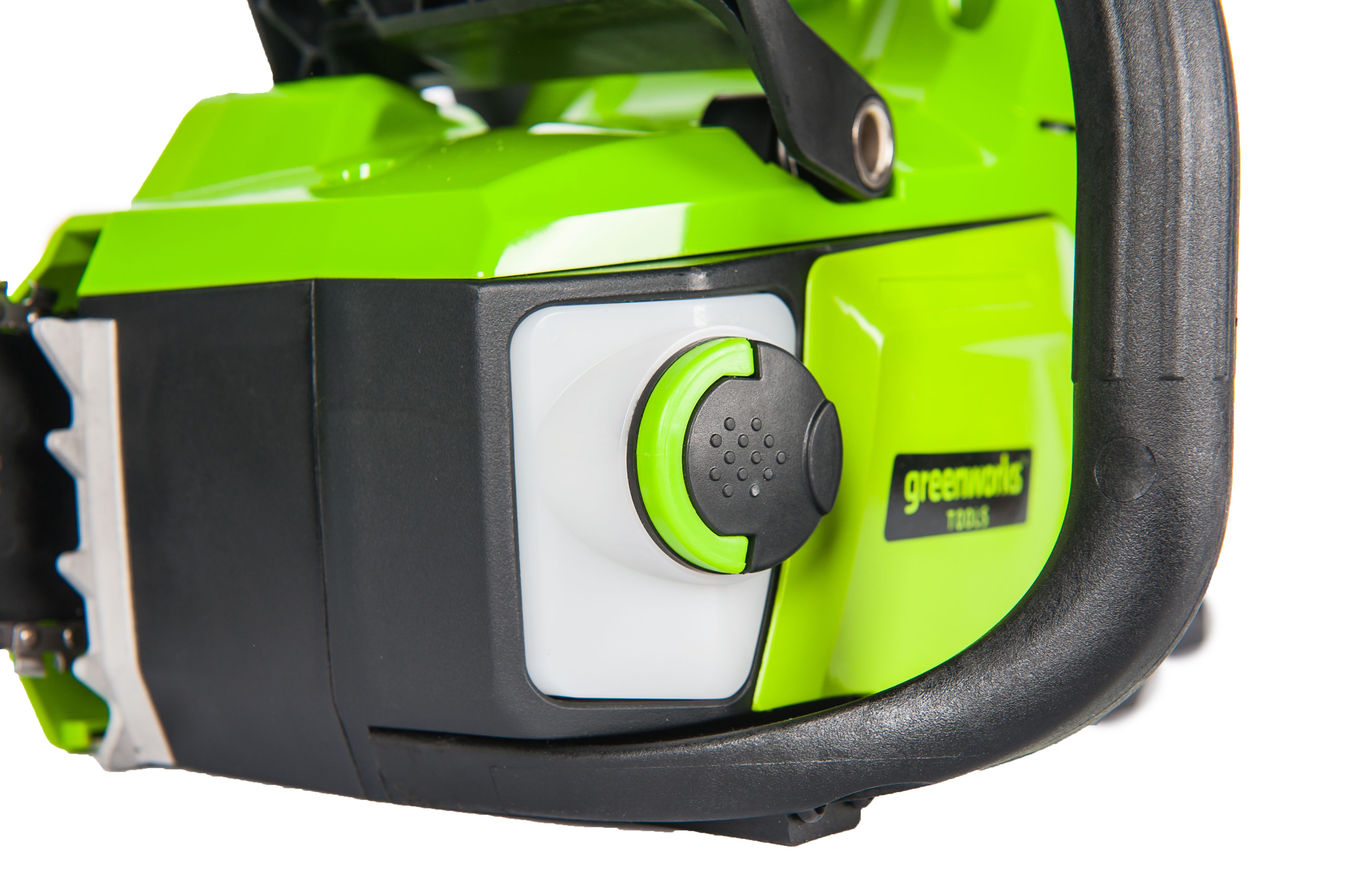 Пила аккумуляторная цепная Greenworks 40 см 60V GD60CS40, бесщёточная, без АКБ и ЗУ
