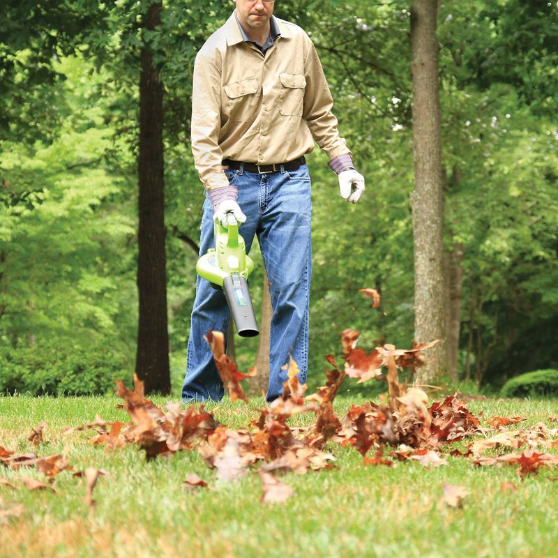 Воздуходув – садовый пылесос аккумуляторный Greenworks 40V GD40BV, бесщёточный, без АКБ и ЗУ