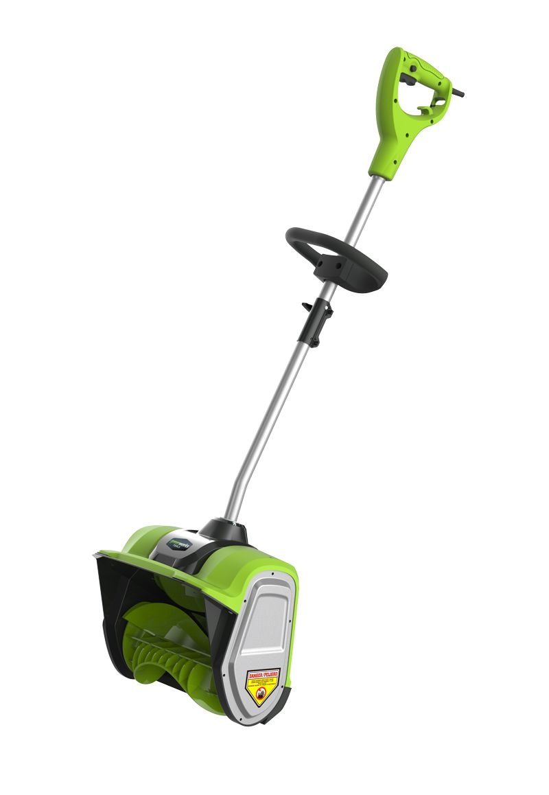 Снегоуборщик-лопата электрический Greenworks 30 см 950W GES8