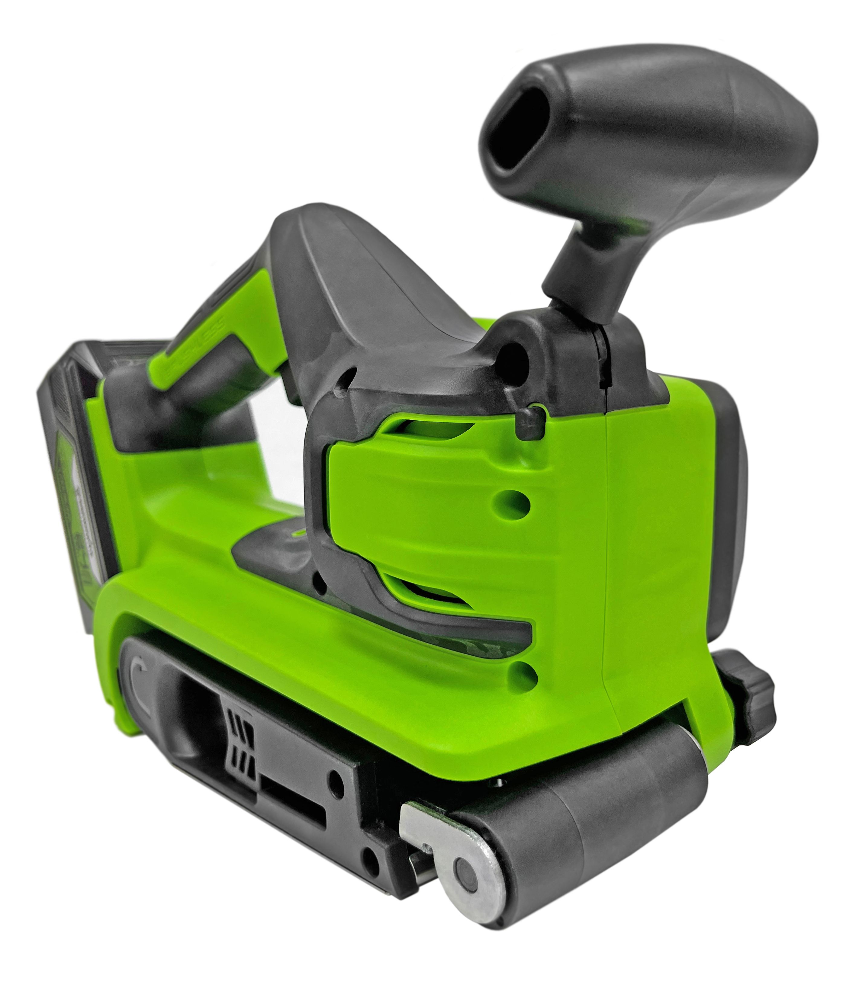 Ленточная шлифовальная машина аккумуляторная Greenworks 24V G24BS 3100607, бесщеточная, без АКБ и ЗУ