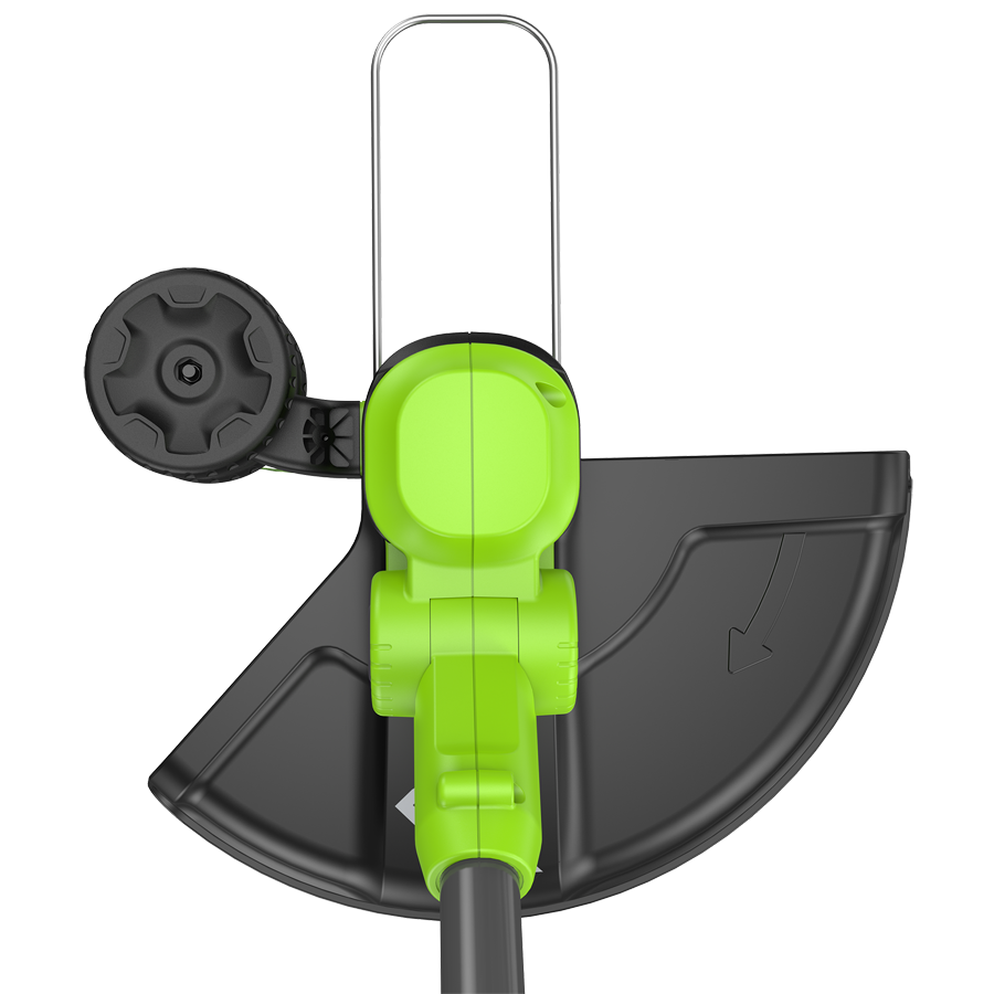 Триммер аккумуляторный Greenworks 33 см 24V GD24LT331 2113407 с пластиковым ножом, бесщеточный, без АКБ и ЗУ