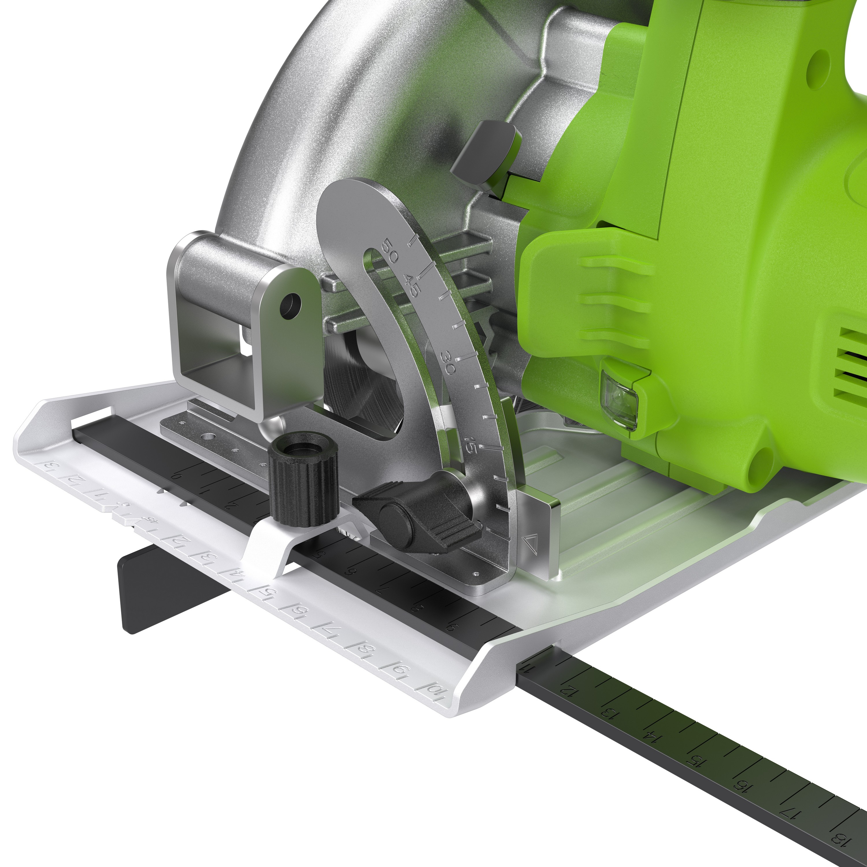 Пила циркулярная аккумуляторная Greenworks 24V GD24CS165 1501607, бесщеточная, без АКБ и ЗУ
