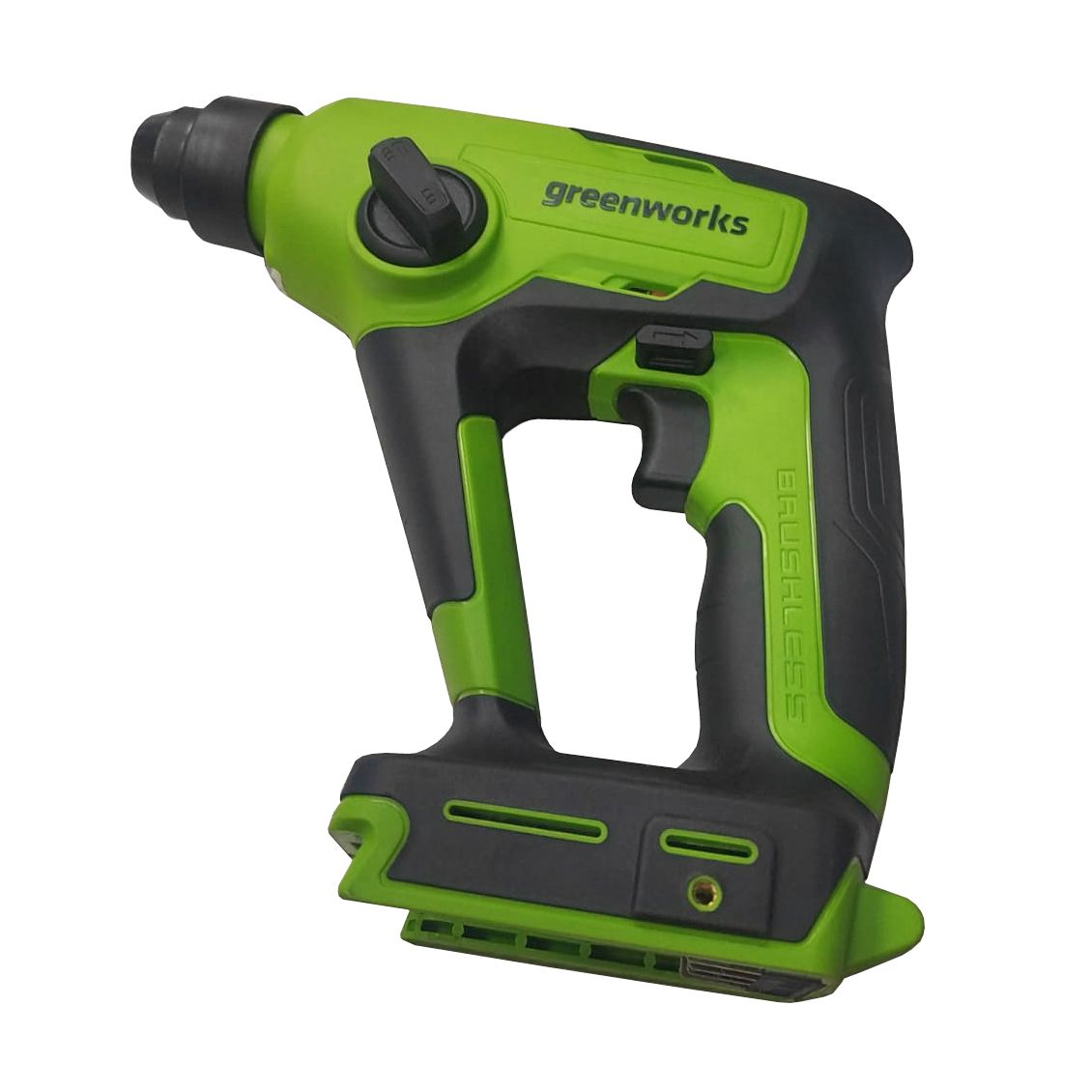 Перфоратор аккумуляторный Greenworks 24V 1,2 Дж GD24SDS1 3803107, бесщеточный, без АКБ и ЗУ