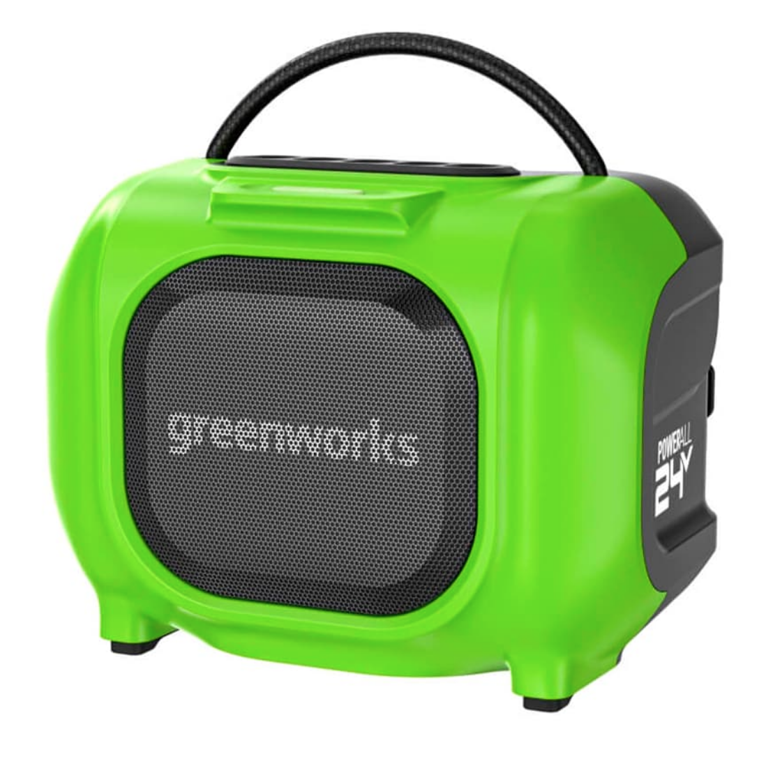 Беспроводная акустическая система аккумуляторная Greenworks 24V/220V GPT-MNBS 3503107, без АКБ и ЗУ