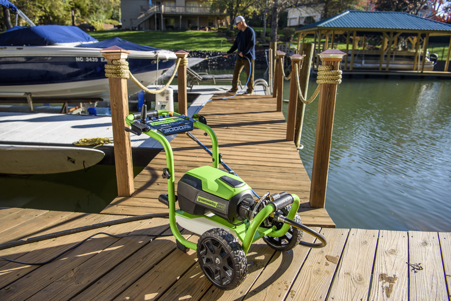 Мойка высокого давления Greenworks 250 бар GDPW-Semi-P20 3000W 5106107