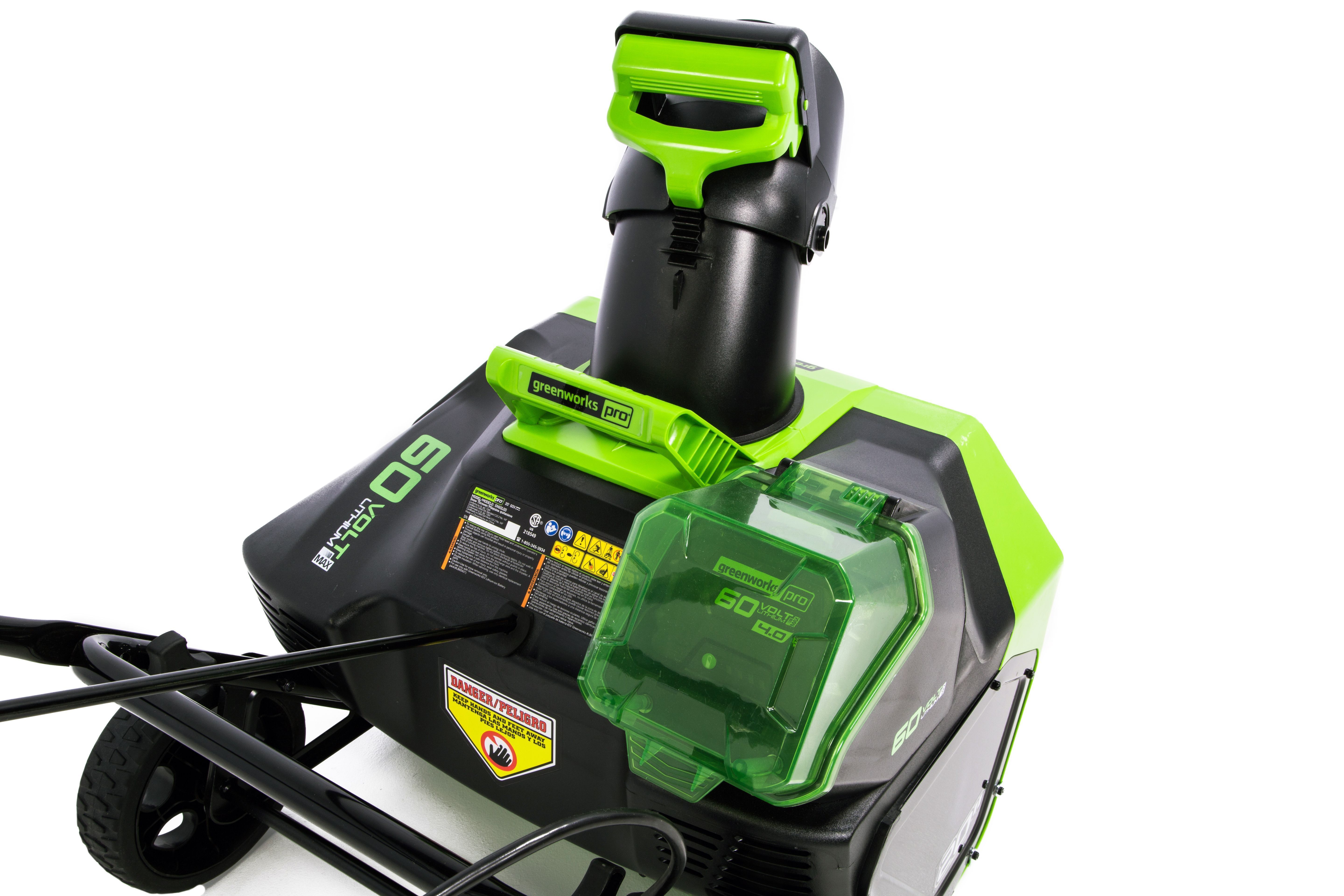 Снегоуборщик аккумуляторный Greenworks 51 см 60V GD60ST, бесщёточный, без АКБ и ЗУ