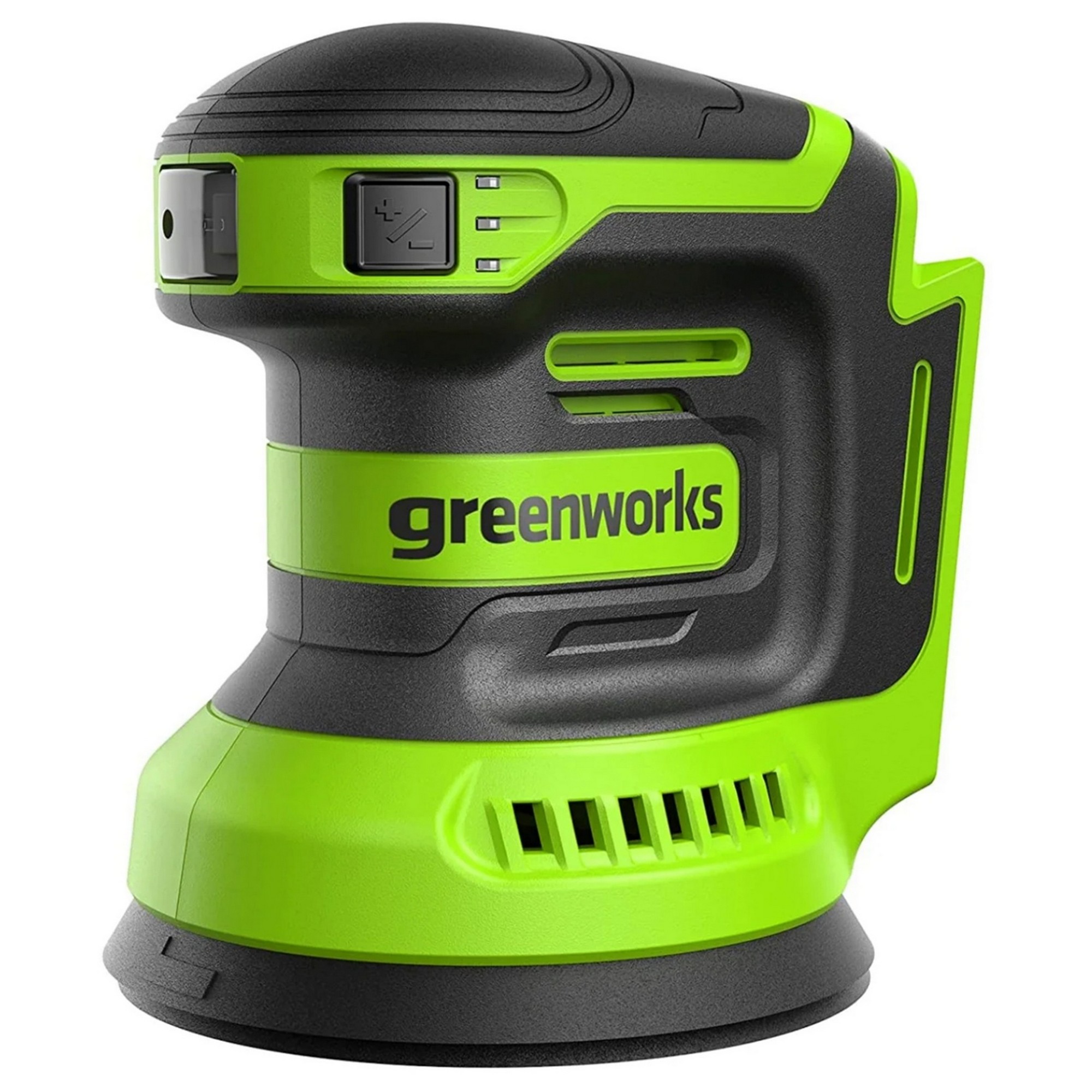 Шлифмашинка эксцентриковая 125 мм аккумуляторная Greenworks 24V OS325 3100907, без АКБ и ЗУ