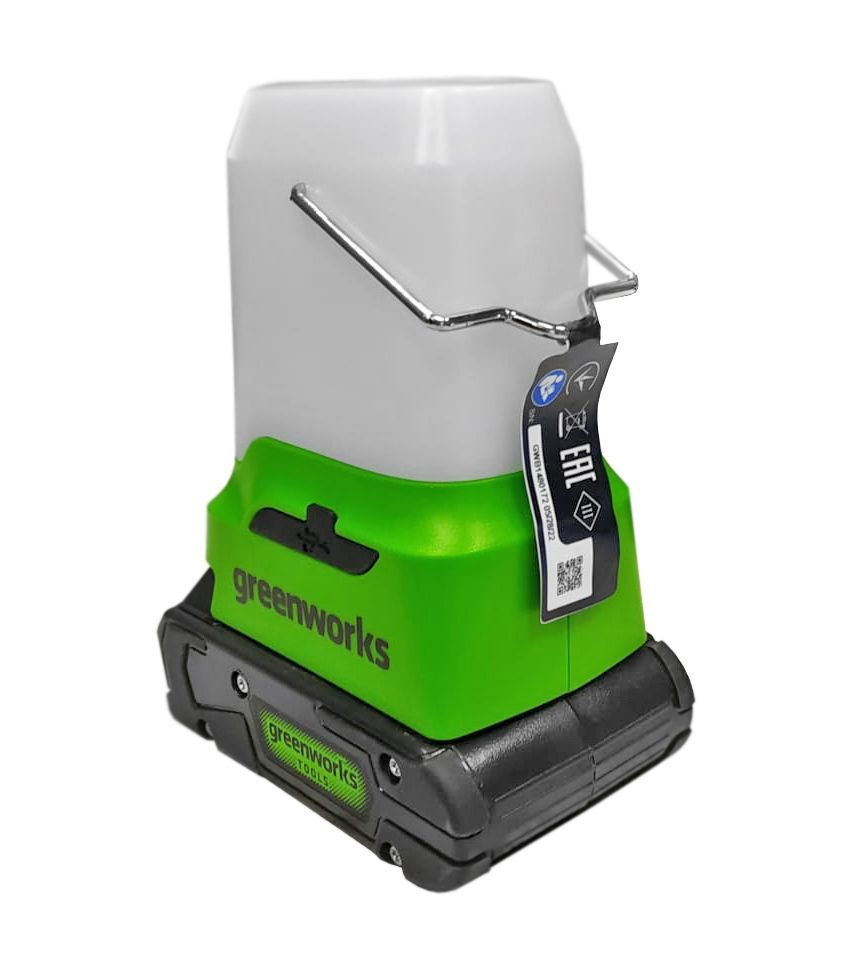 Фонарь аккумуляторный светодиодный (500 лм) Greenworks 24V G24LA500 3501007, без АКБ и ЗУ