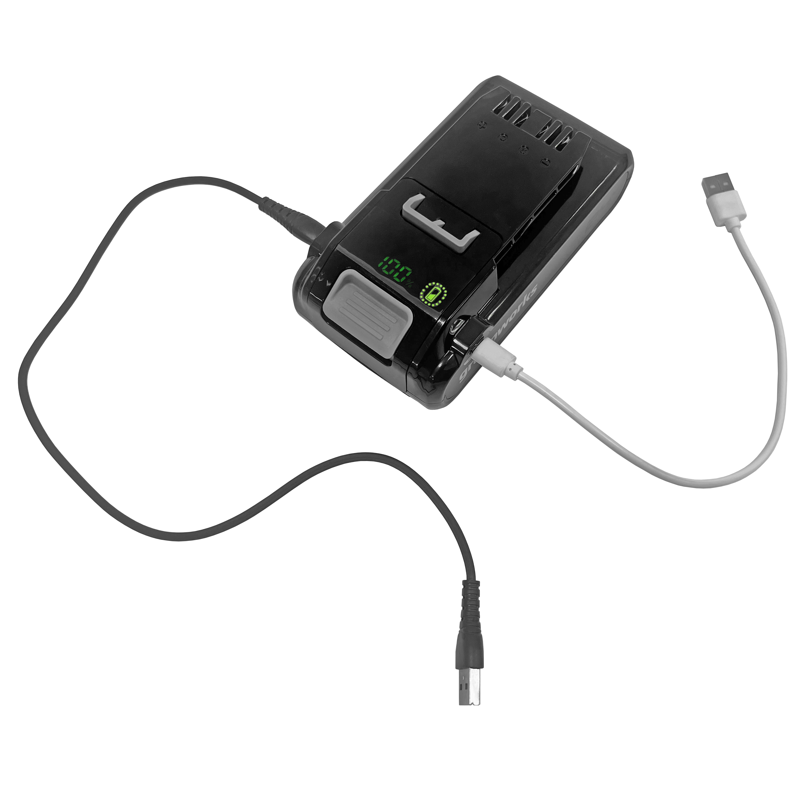 Аккумулятор с двумя USB-разъёмами Greenworks 4Ah 24V 2940407