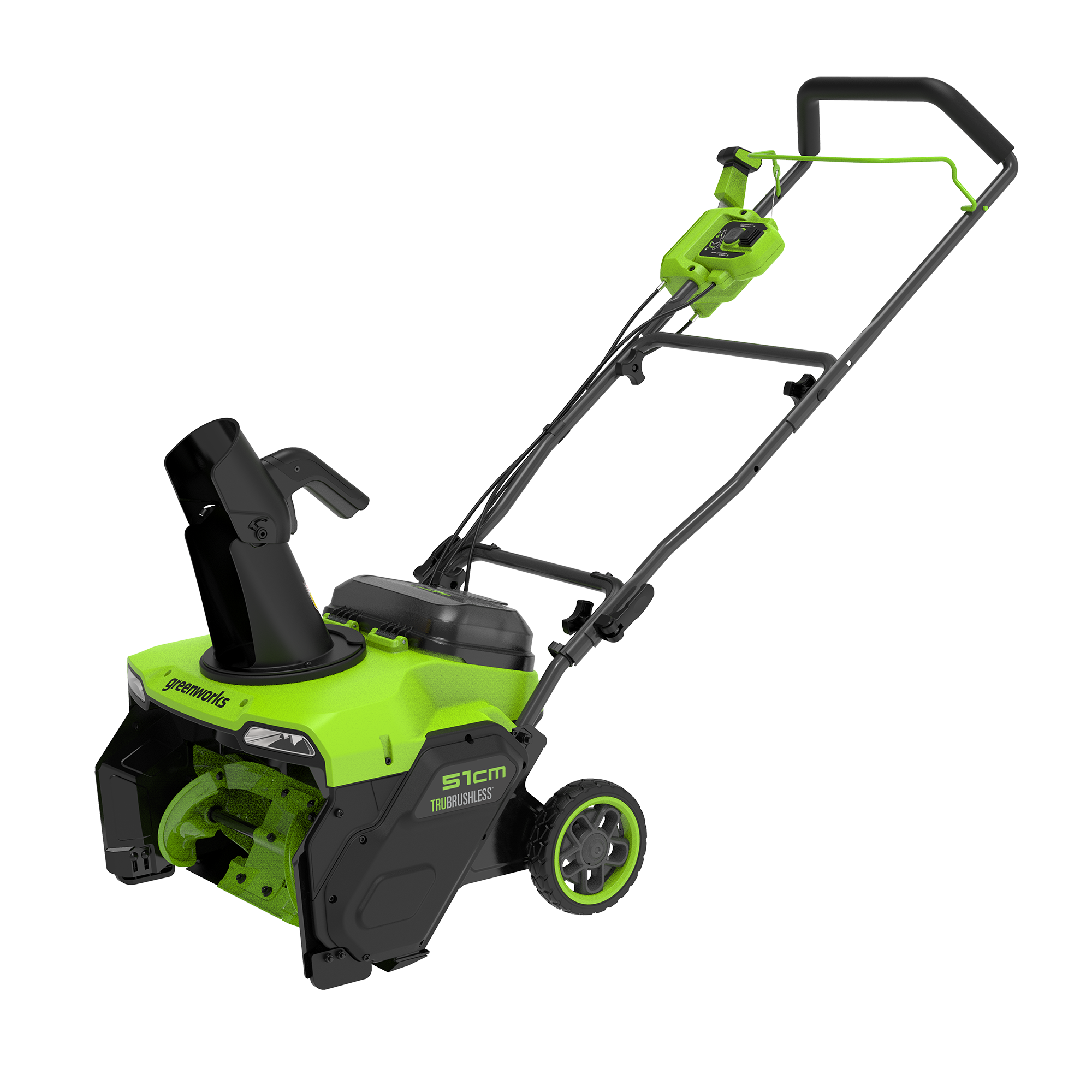 Снегоуборщик аккумуляторный Greenworks 51 см 40V GD40STX2 2603407, бесщёточный, без АКБ и ЗУ