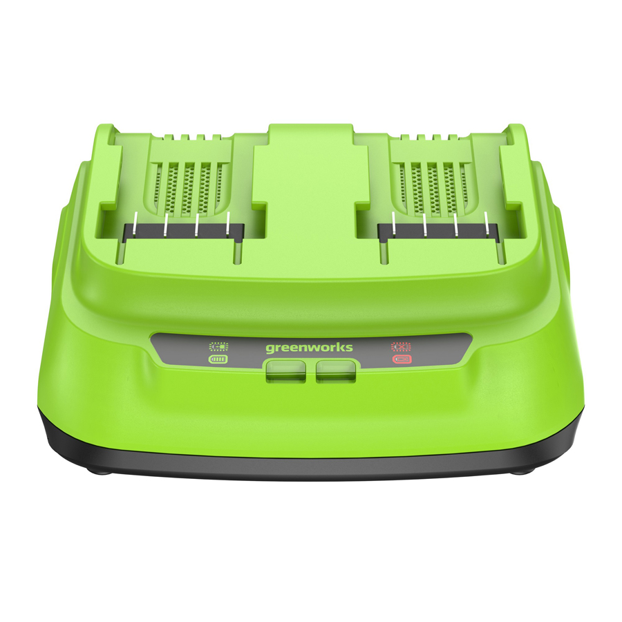 Ультрабыстрое двойное зарядное устройство (8 A) Greenworks 24V G24X2C8 2958807