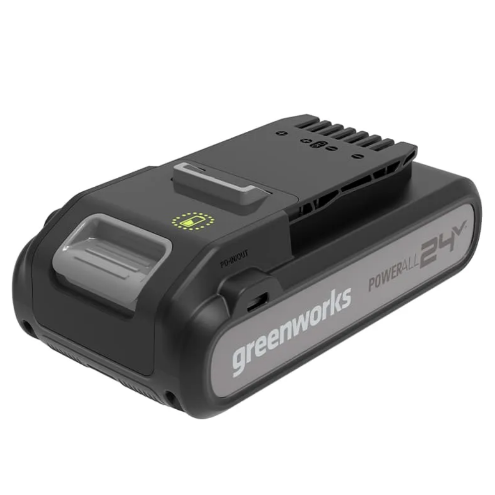 Аккумулятор с двумя USB-разъёмами Greenworks 4Ah 24V 2940407