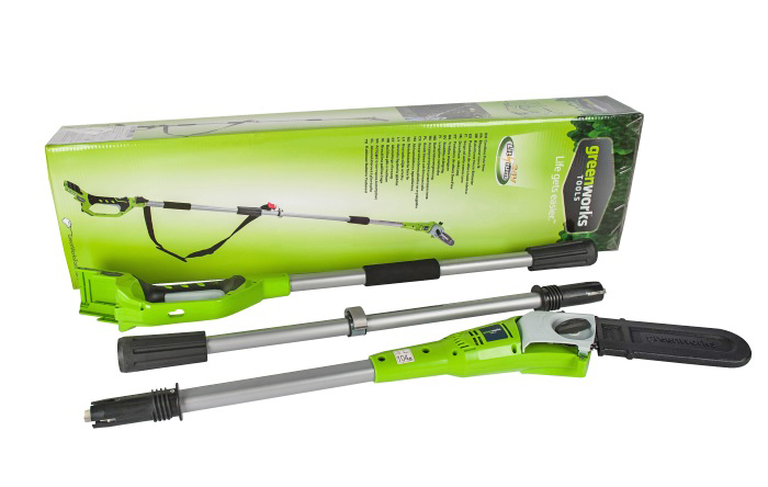 Высоторез – сучкорез аккумуляторный Greenworks 20 см 24V G24PS20, без АКБ и ЗУ
