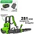 Ранцевая воздуходувка аккумуляторная Greenworks 40V 2408107, бесщеточная, с АКБ на 4 А*ч и ЗУ